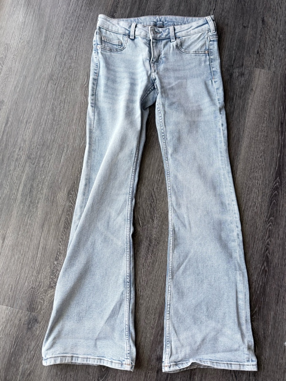 Divided Light Blue Flared Women's Jeans